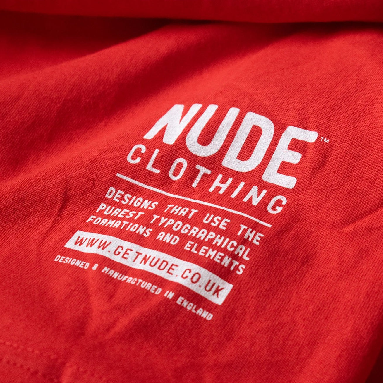 Classic Nude T-Shirt - Red