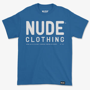 Classic Nude T-Shirt - Blue