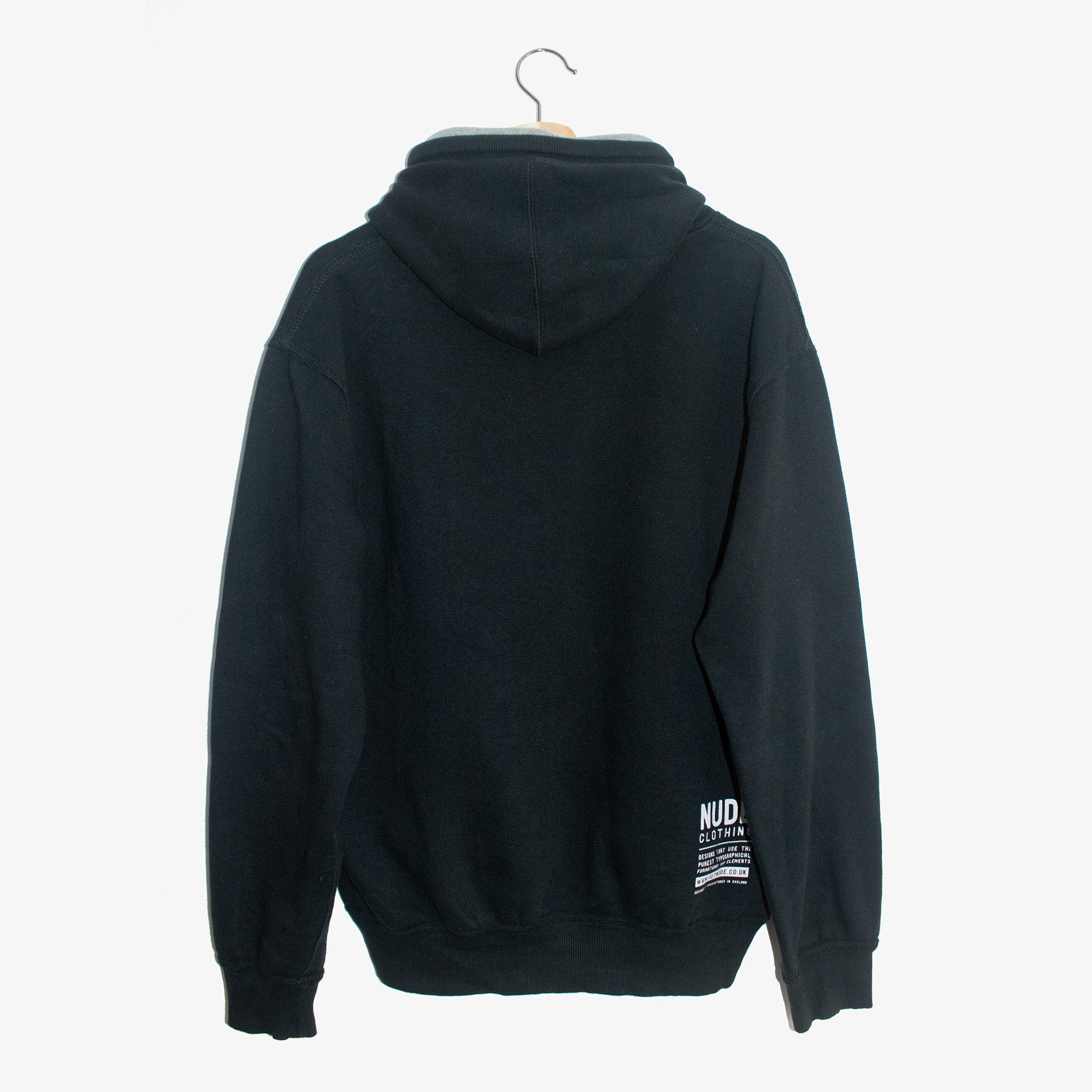 Classic Nude Hoodie - Black