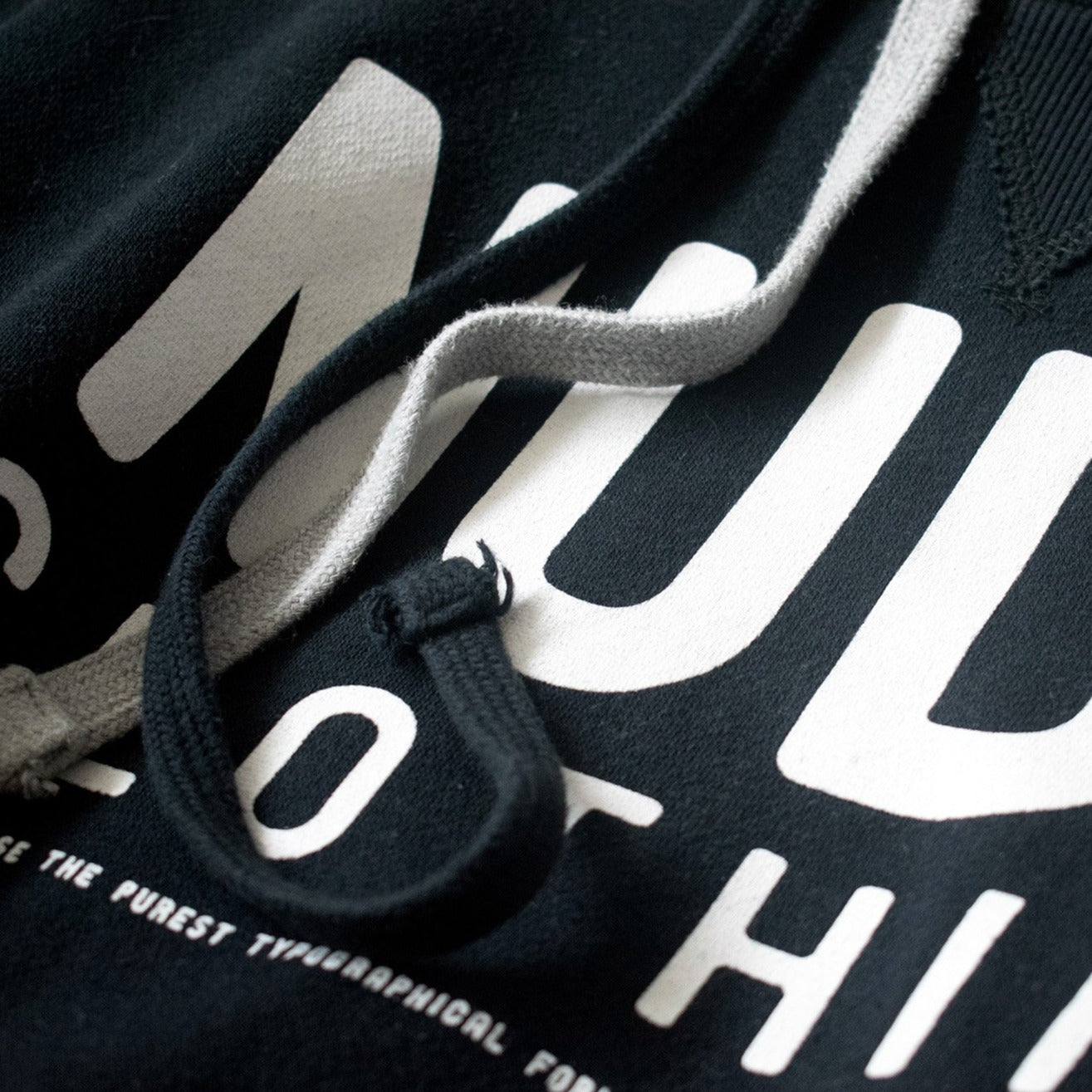 Classic Nude Hoodie - Black