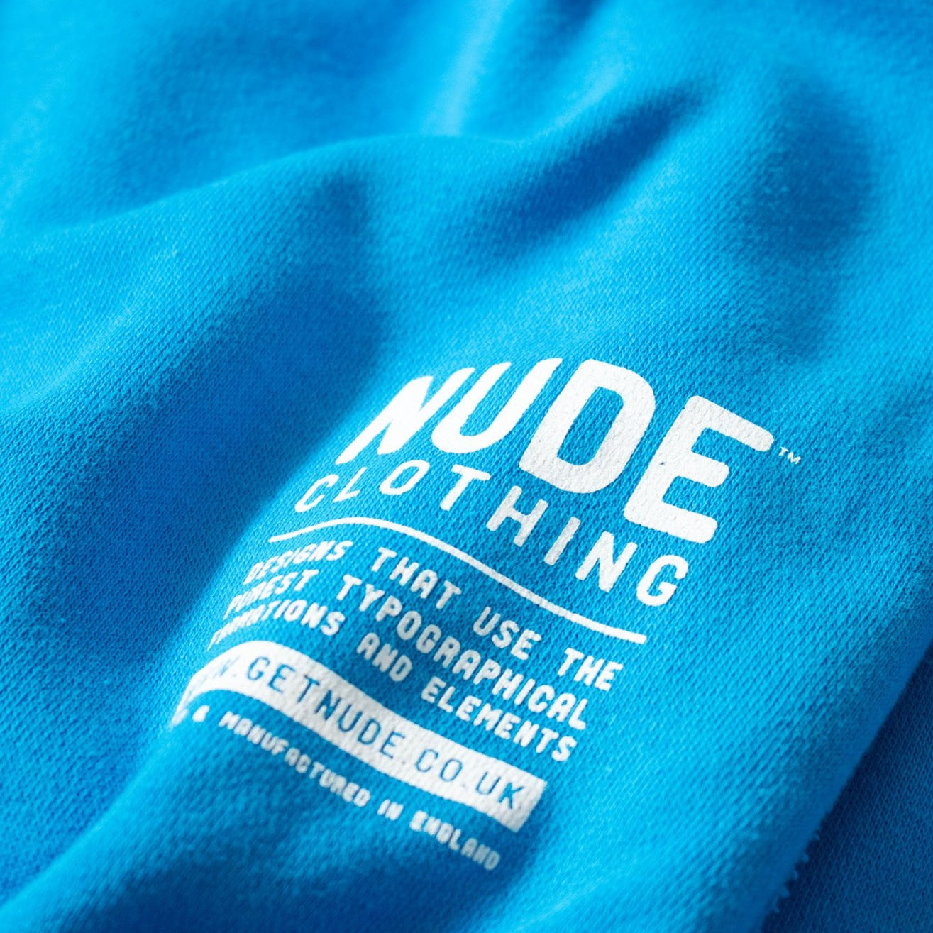 Classic Nude Hoodie - Blue