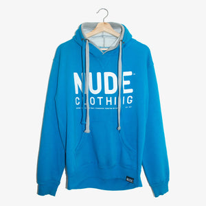 Classic Nude Hoodie - Blue