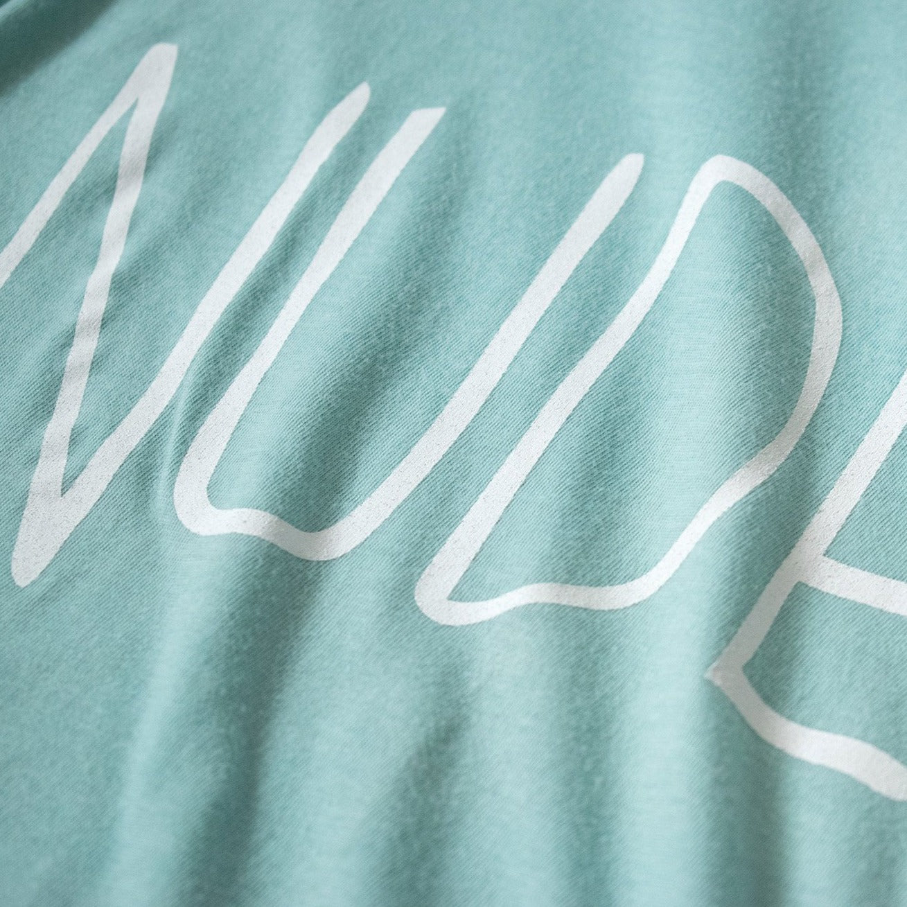 Femme Nude T-Shirt - Teal