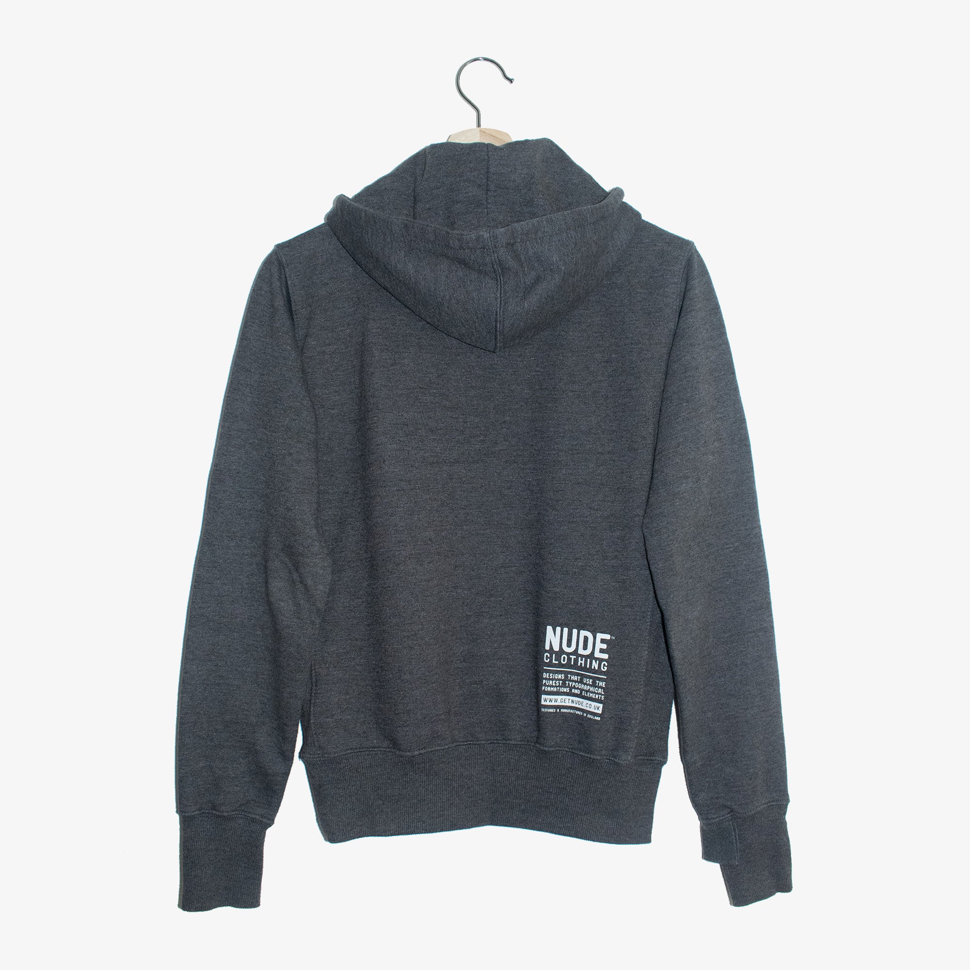 Classic Nude Hoodie - Charcoal